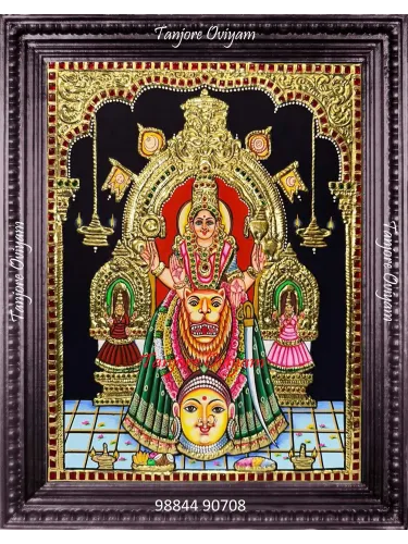 Mookambika Tanjore Painting